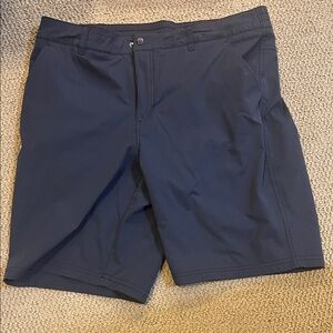 Women's Navy Blue Athletic Shorts